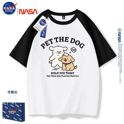Cute Cartoon Doggie Maltese Puppy Style T-Shirt Series | Pet The Dog Part3 - Kawaii Fashion Items for Child & Adult