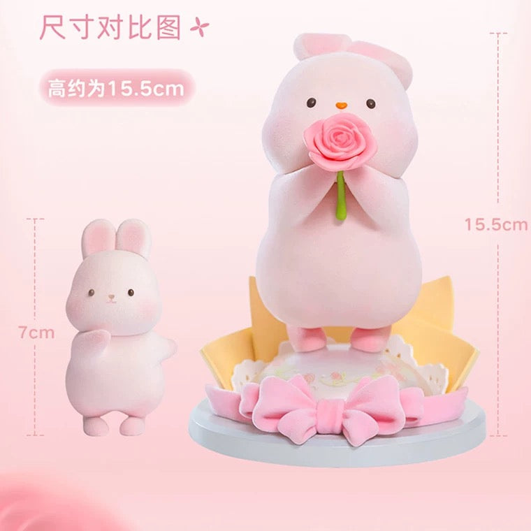 Kawaii Lovely Characters Momo Bunny | Blossoms for you Bunny 150% Figure - Toy Collection Rabbit Valentines Gift