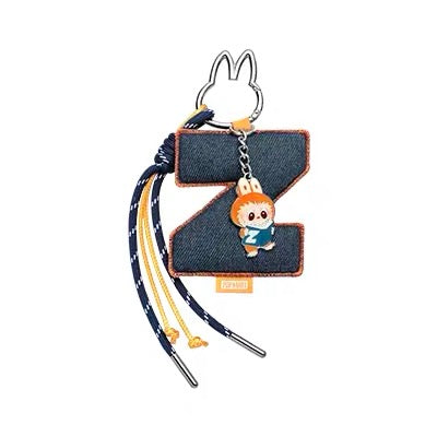 Popmart The Monster Pin For Love Series Limited Edition | Letter Pendant N-Z with Pins Keychain - 10cm Kasing Lung Zimomo Labubu Toy Collection