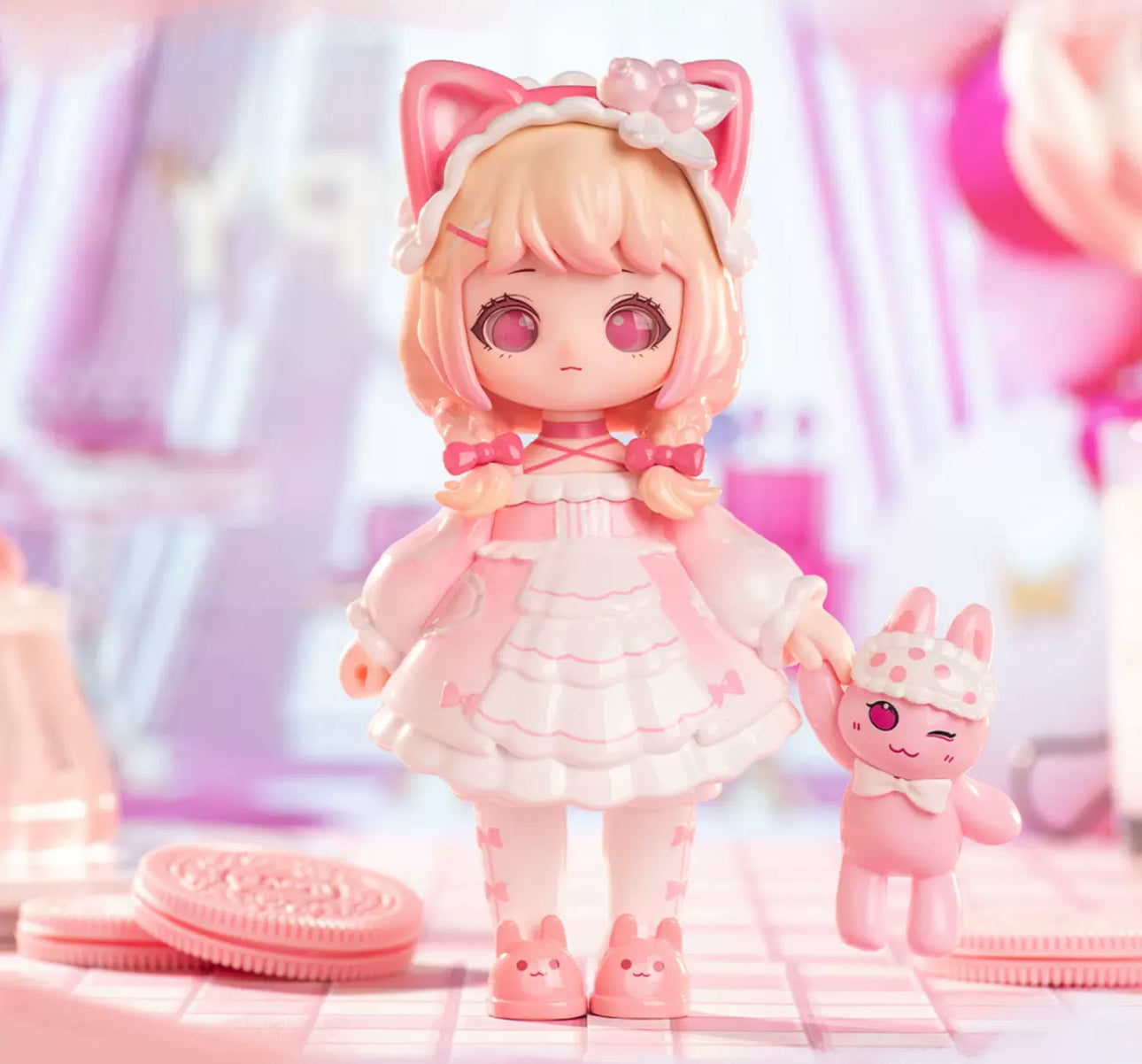 Simon Toys Liroro Sweets Shop | Lolita Style Sweets Figure Doll - Collectible Toys Mystery Blind Box