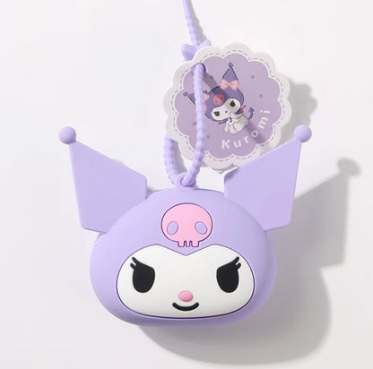 Japan Sanrio Silicone Mini Purse Bag | Hello Kitty My Melody Kuromi Cinnamoroll Pompompurin Pochacco Hangyodon - Coin Bag Can put in Airpods EarPhone