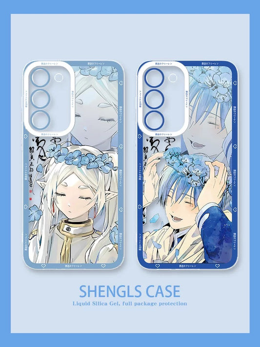 Japanese Anime FRIEREN Couple Style | Frieren Himmel - Phone Case Samsung Galaxy S26 S25 S24 S23 S22 S21 FE Ultra