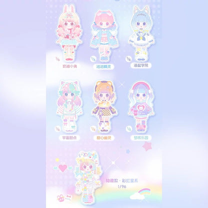 Simon Toys Nyzaii Sweet Imagination 1/12 ob11 11cm BJD Doll Ball Joint Doll - Collectible Toys Mystery Blind B