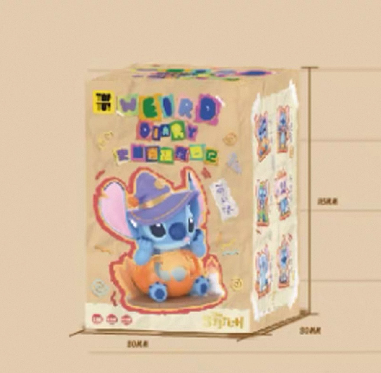 TOPTOY x Stitch Weird Dairy Series Box Part 1 - Figure Collectable Toys Mystery Blind Box - KawaiiGiftLand