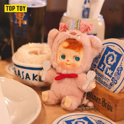 Top Toy X Gintama Part 1 Series SofuNui | Gintoki Kagura Shinpachi Sougo Kotarou Toushirou - Vinyl Face Plush Doll Figure Keychain Collectable Toys Mystery Blind Box (副本)