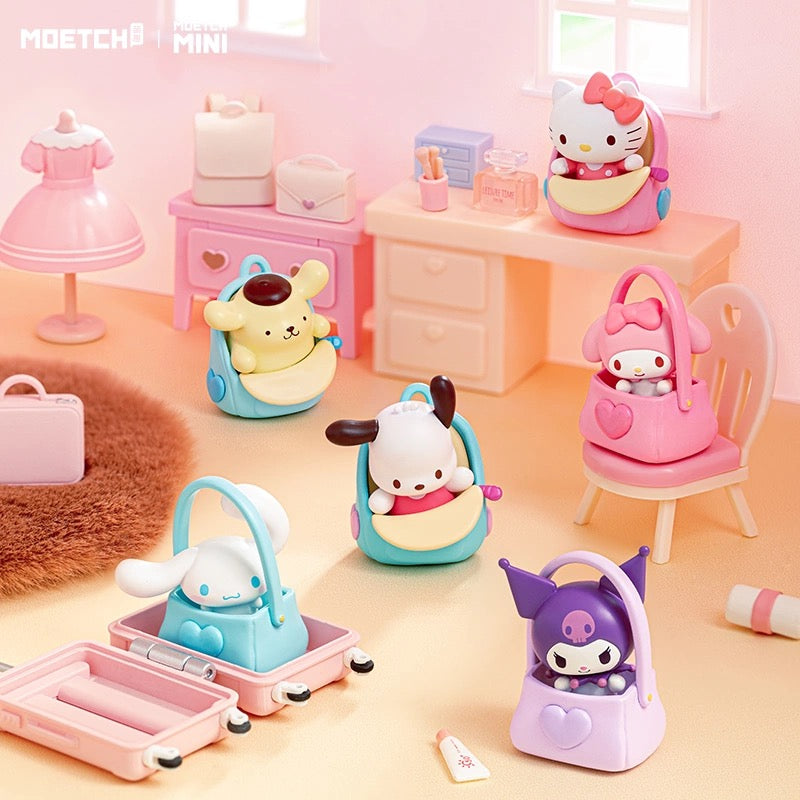 Sanrio Characters Sweet In Bags Beans Mini Series | Hello Kitty My Melody Kuromi Cinnamoroll Pompompurin Pochacco - Kawaii Collectable Toys Toy Collection