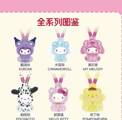 Miniso Sanrio Characters Forest Animals Crystal Eyes | Hello Kitty My Melody Kuromi Cinnamoroll Pompompurin Pochacco - Collectable Toys Mystery Blind Box