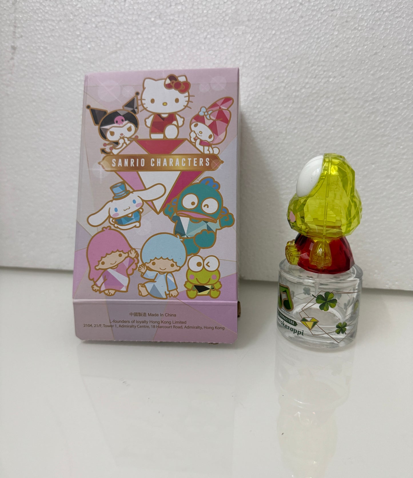 Sanrio Characters Crystal Style Perfume Bottle | KeroKeroKeroppi Keroppi - Convenience Store Limited Collectable Toys Mystery Blind Box
