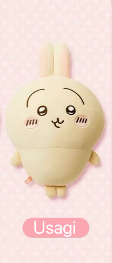 ChiiKawa X Miniso | Usagi Full Set 9pcs items Mini Plush Doll Keychain Headband Neck Pillow Bag - Kawaii items Room Decoration doll
