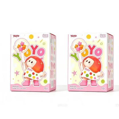 YOYO Chan Mini Figure Part 1 | YOYO Budding Wish Suprise Iconbox Collection - Collectable Toys Mystery Blind Box