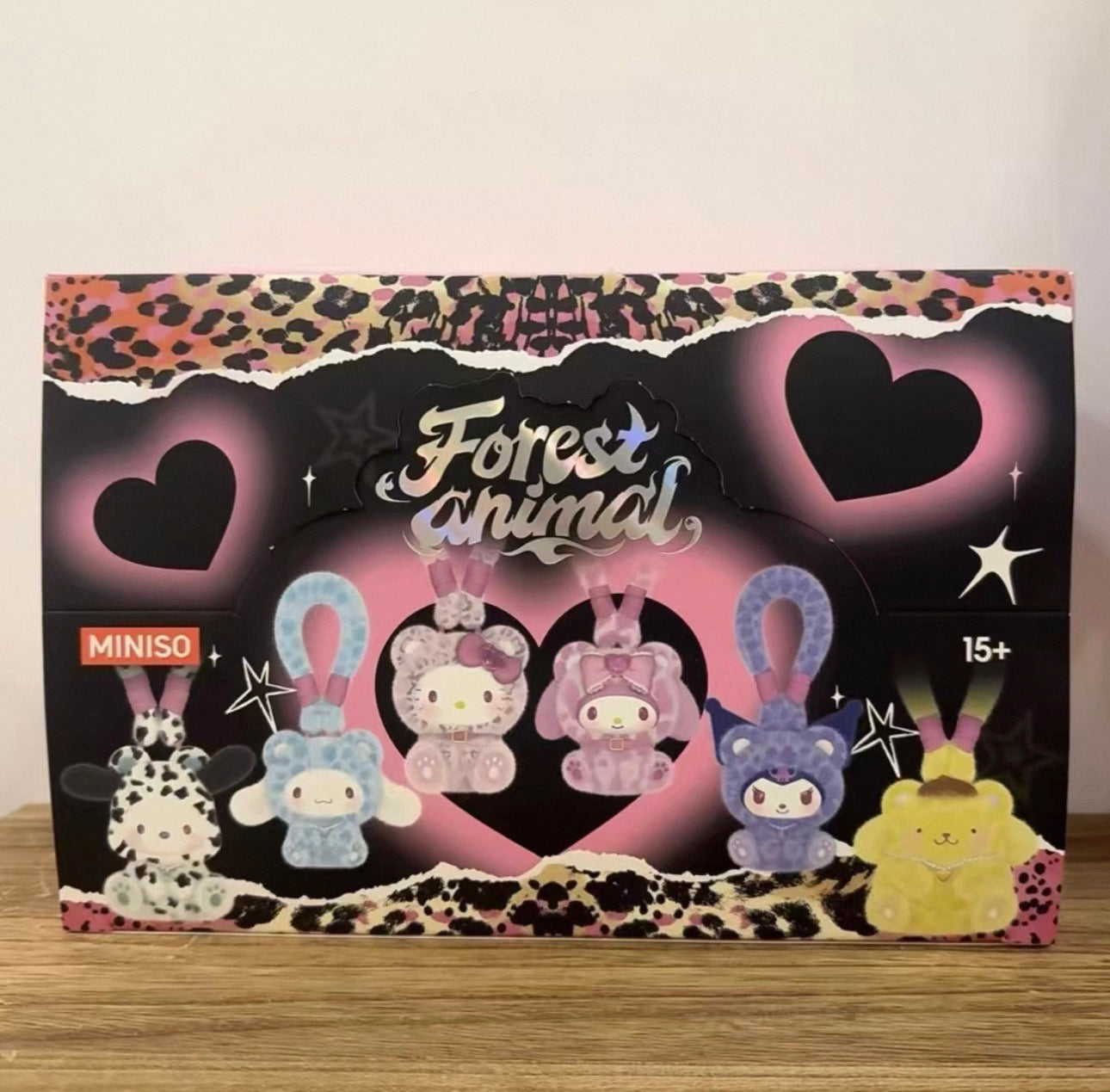 Miniso Sanrio Characters Forest Animals Crystal Eyes | Hello Kitty My Melody Kuromi Cinnamoroll Pompompurin Pochacco - Collectable Toys Mystery Blind Box