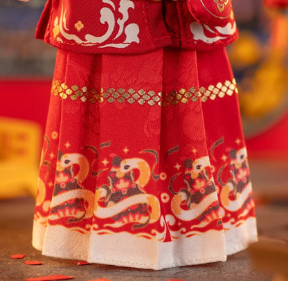 Simon Toys Liroro Summer Island | Chinese Snake Year Limited Edition - 1/12 ob11 11cm BJD Doll Ball Joint Doll Collectible Toys