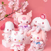 Sanrio Valentines Peach Blossom | Hello Kitty My Melody Kuromi Cinnamoroll Pochacco - Plush Doll