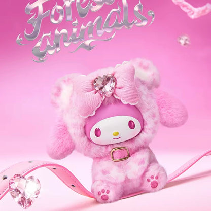 Miniso Sanrio Characters Forest Animals Crystal Eyes | Hello Kitty My Melody Kuromi Cinnamoroll Pompompurin Pochacco - Collectable Toys Mystery Blind Box