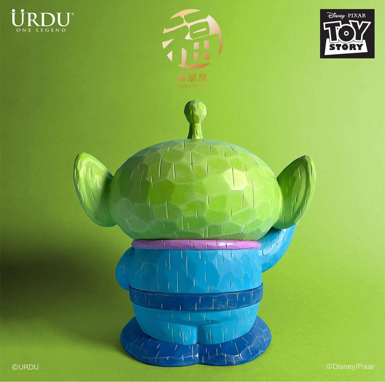 URDU FUKUHEYA Maneki Neko | Alien Lucky Cat - 17cm collectible figure Limited Edition