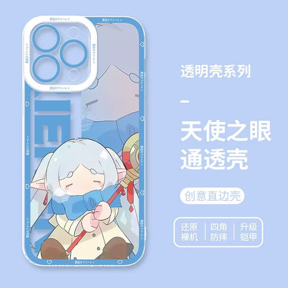 Japanese Anime FRIEREN | Frieren & Fern 6 Styles - iPhone Case PLUS SE2 XS XR X 11 12 13 14 15 16 16e 17 17e Pro Promax 12mini 13mini