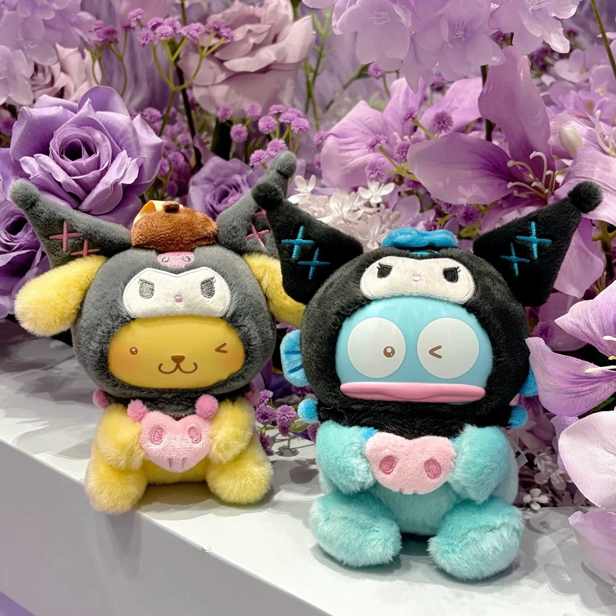 TopToy Sanrio Characters Kuromi Party | Hello Kitty My Melody Piano Kuromi Cinnamoroll Pompompurin Pochacco Hangyodon - Collectable Toys Mystery Blind Box