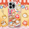 Japanese Cartoon ChiiKawa Japanese Snacks Laser Case | Japanese Street Food - iPhone Case 11 12 13 14 15 16 16e 17 17e Pro Promax
