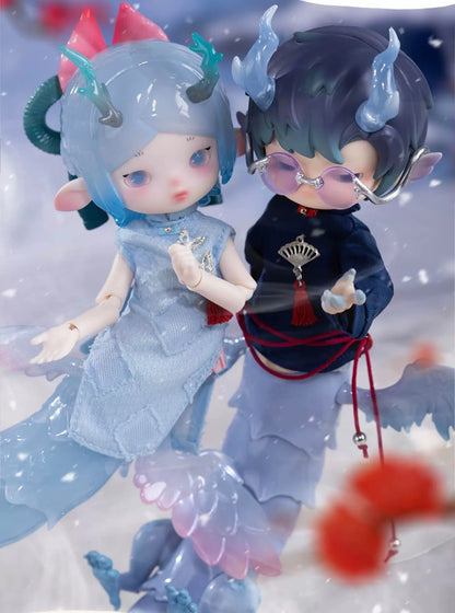 Penny Box Loong Fantasta Series | Chinese Dragon Fairy 1/12 ob11 11cm BJD Doll Ball Joint Doll - Collectible Toys Mystery Blind Box