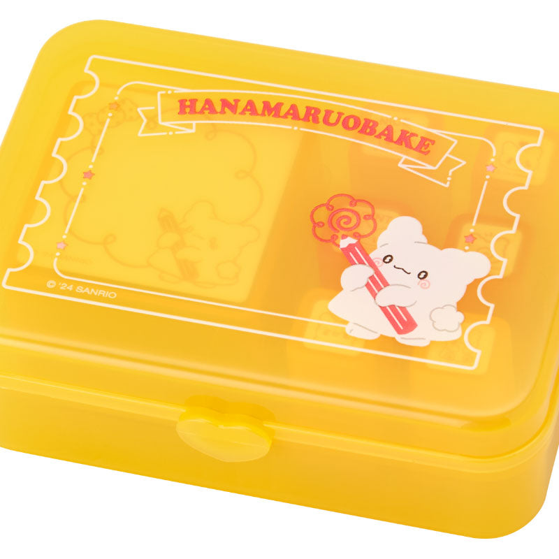 Sanrio Japan Hanamaruobake Stamp Set with Oil Ink - Kawaii Stationery