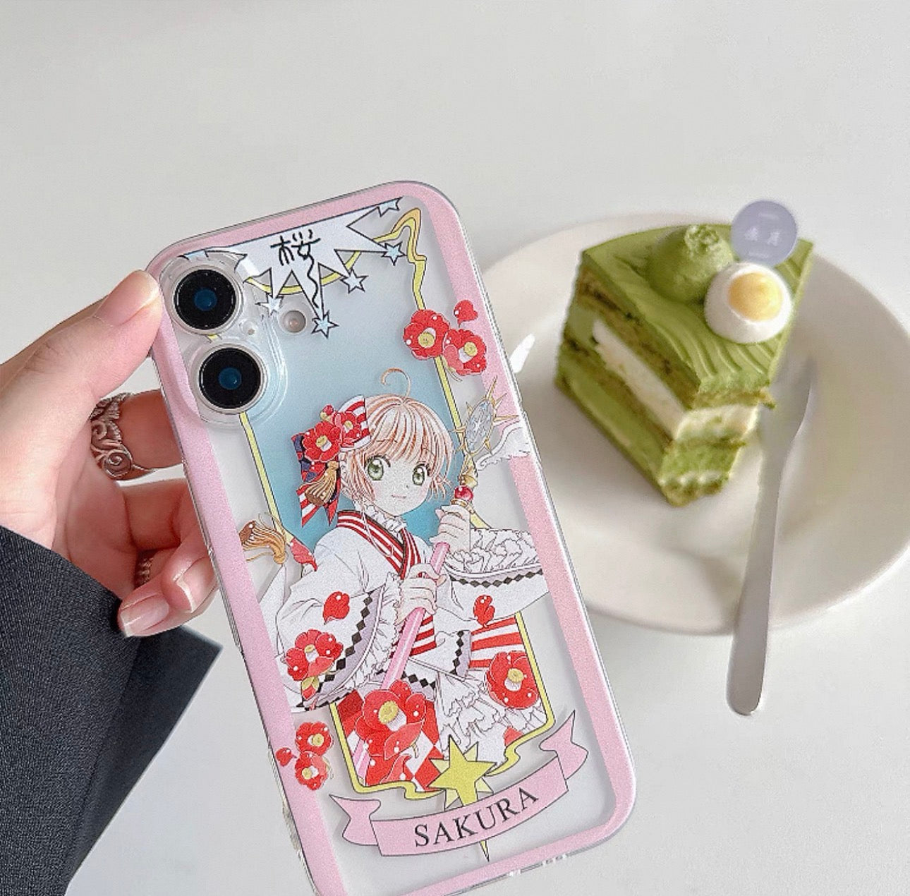 CardCaptorSakura Card Version Part 6 | Flower & Daily - Phone Case Samsung Galaxy Z Flip Fold 3 4 5 6 7
