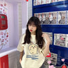 일본 애니메이션 치이카와 캐주얼 스타일 티셔츠 시리즈 | 와우 우사기 - 귀여운 패션 아이템