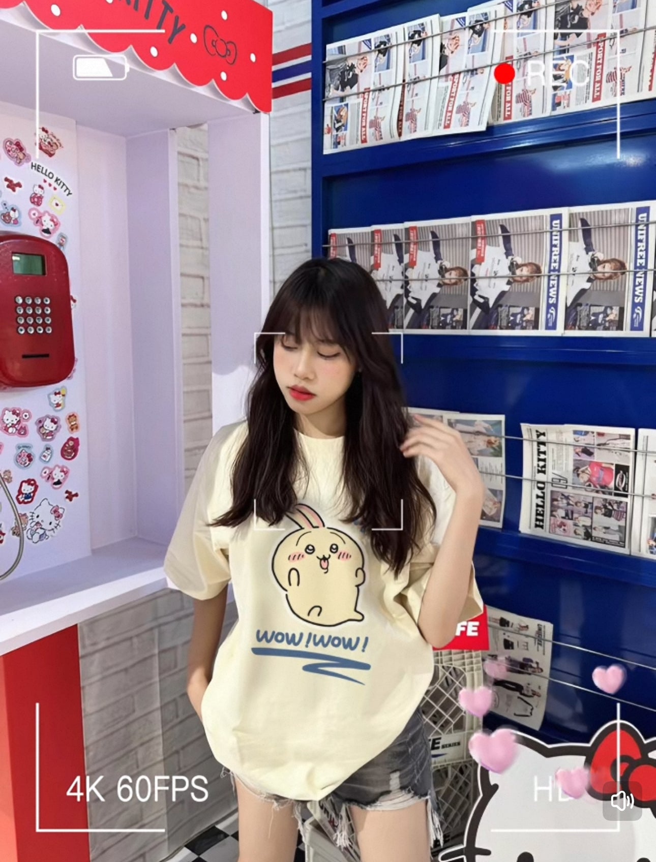 Japanese Cartoon ChiiKawa Casual Style T-Shirt Series | Wow Usagi - Kawaii Fashion Items