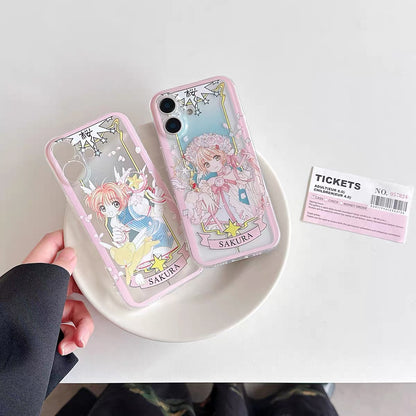 CardCaptorSakura Card Version Part 6 | Flower & Daily - Phone Case Samsung Galaxy Z Flip Fold 3 4 5 6 7