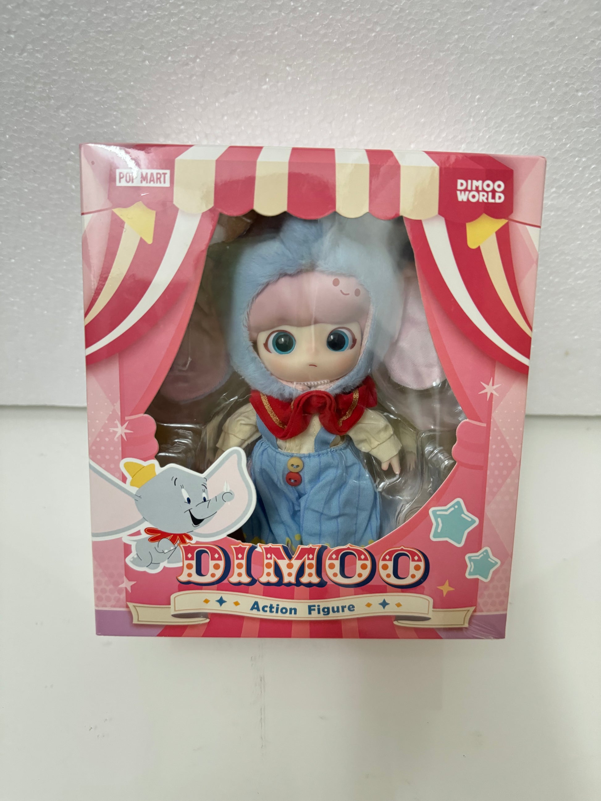 POPMART DIMOO × Dumbo Action Figures Plush Doll NEW SEALED