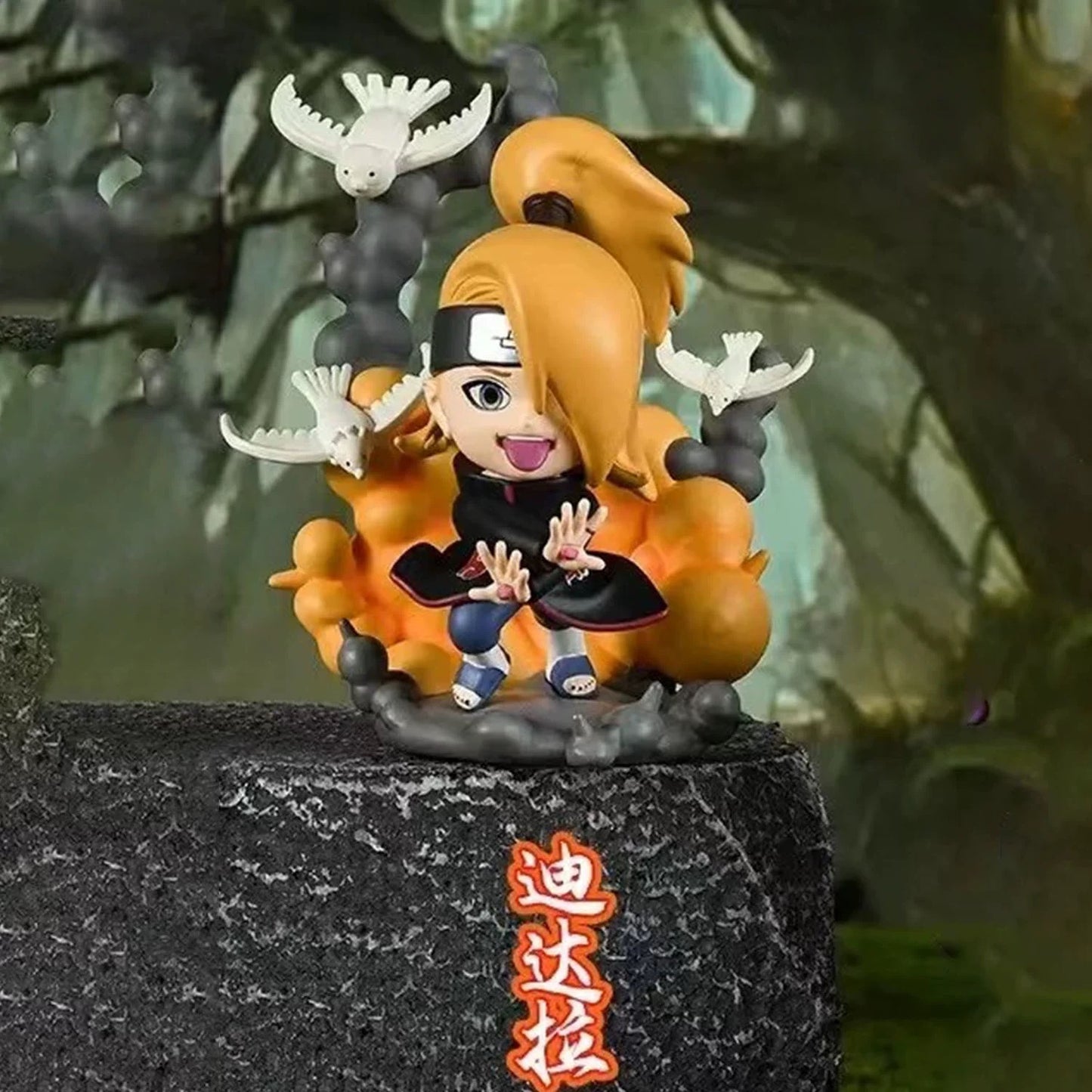 Naruto Ninja The Akatsuki Group Q Version Series Part 1 | Naruto Shippuuden Uchiha Itachi Sasori Deidara Tobi Hoshigaki Kisame Zetsu - Figure Collectable Toys Mystery Blind Box