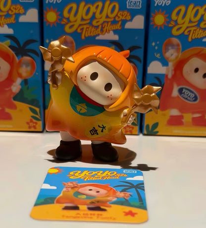 YOYO Chan Mini Figure Part 2 | YOYO Tilted Head Collection - Collectable Toys Mystery Blind Box