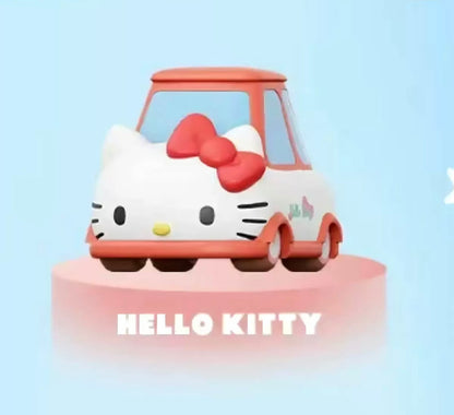 Sanrio Characters Cute Pullback Car Series | Hello Kitty My Melody Kuromi Cinnamoroll Pompompurin Pochacco - Kawaii Decoration Collectable Toys Toy Collection