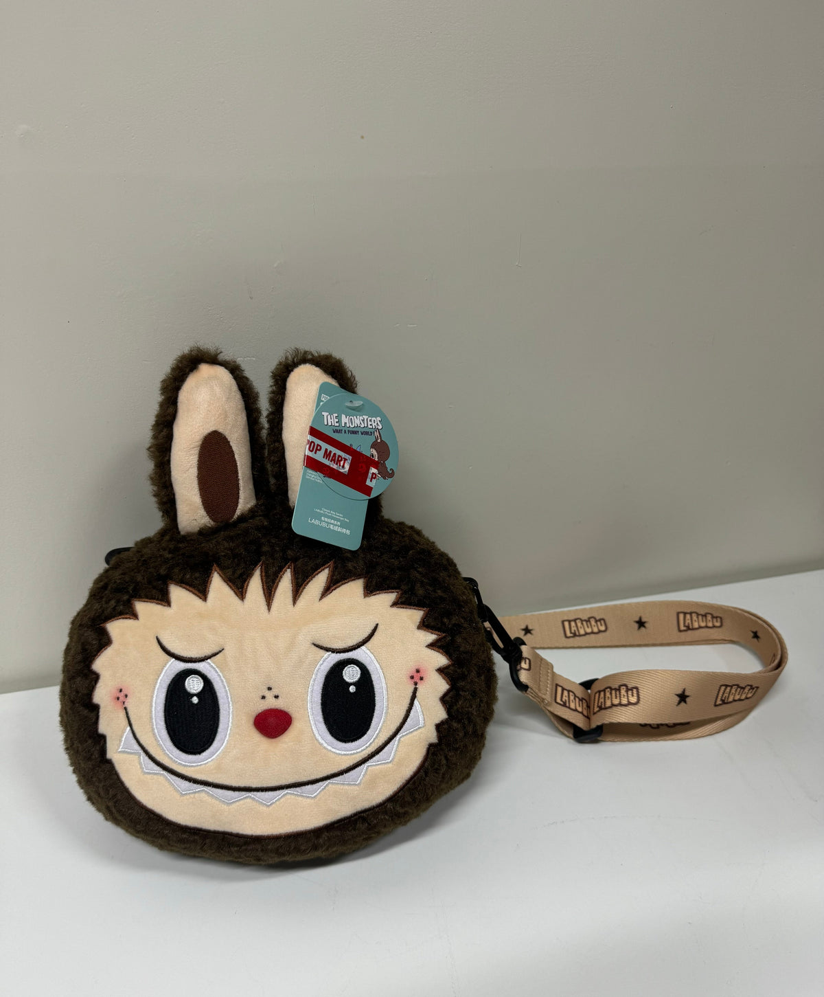 Popmart Popland Limited Edition | Zimomo Big Head Plush Bag  display picture 3