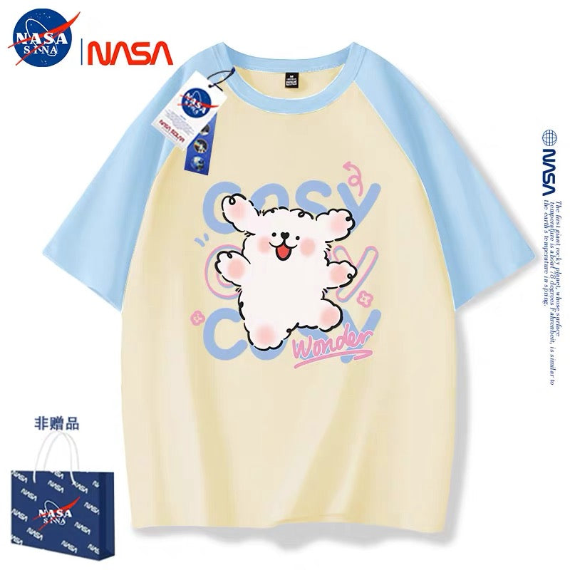 Cute Cartoon Doggie Maltese Puppy Style T-Shirt Series | Say Hello with Smile Part3 - Kawaii Fashion Items for Child & Adult