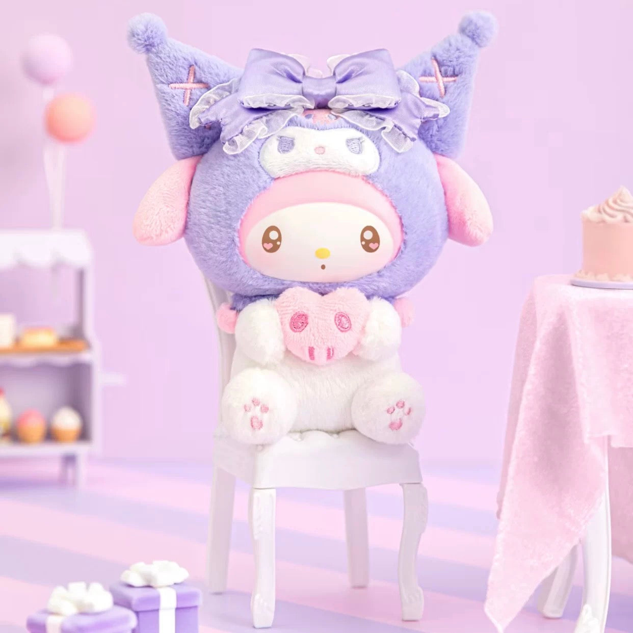 TopToy Sanrio Characters Kuromi Party | Hello Kitty My Melody Piano Kuromi Cinnamoroll Pompompurin Pochacco Hangyodon - Collectable Toys Mystery Blind Box