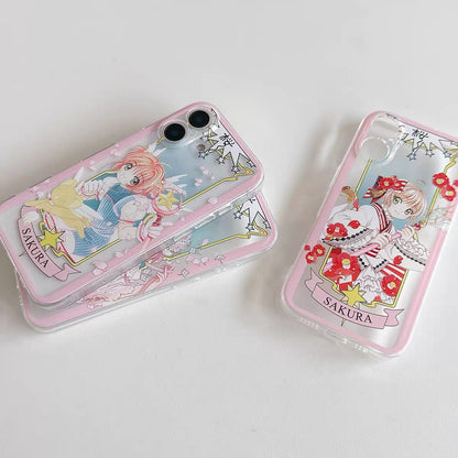 CardCaptorSakura Card Version Part 6 | Flower & Daily - Phone Case Samsung Galaxy Z Flip Fold 3 4 5 6 7