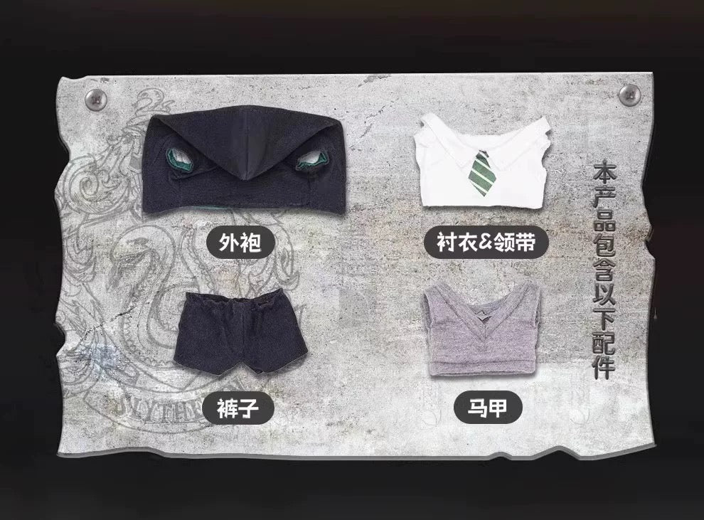 GONG x Harry Magical School Wizard Witch Push Doll | Magical School Characters - Cute Kawaii Mini Doll Can Change Outfits Mystery Blind Box - KawaiiGiftLand