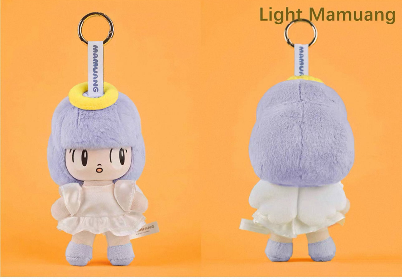 Mamuang Plush Charm | Plush Vinly Vintage Cute Girl - Collectable Toys Mystery Blind Box