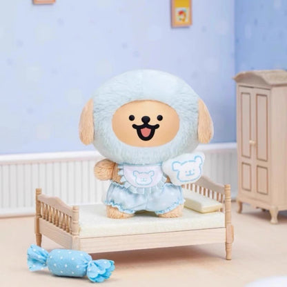 TopToy Maltese Puppy Happy Cafe Series | Vinyl Face Plush Doll - Collectable Toys Mystery Blind Box