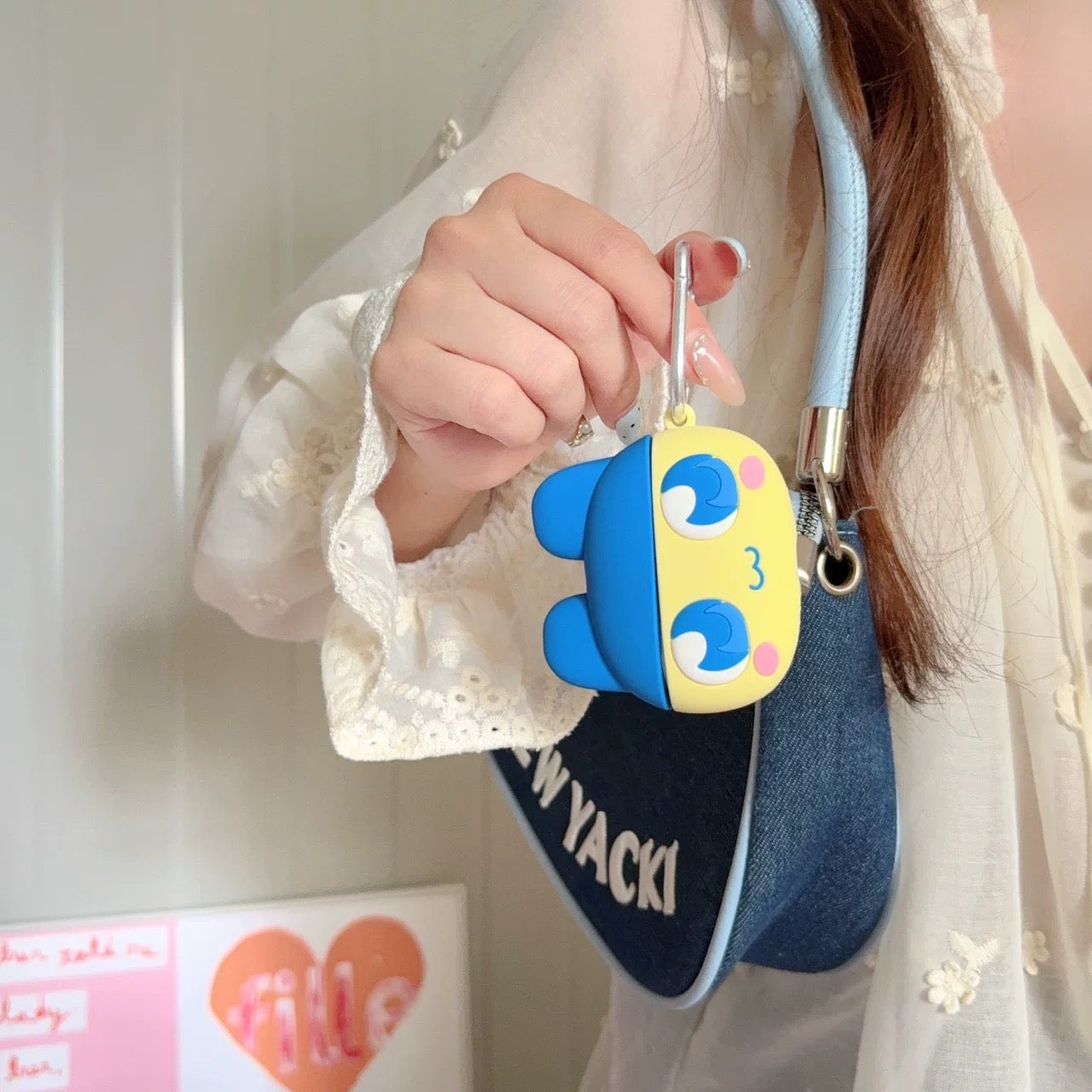 Japanese Cartoon Tamagochi | Mametchi - Tamagot AirPods AirPodsPro AirPods3 AirPods4 Case KawaiiGiftLand