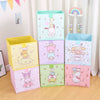 Japanese Cartoon with friends Plaste Square Storage Box | Hello Kitty My Melody Kuromi Little Twin Stars Cinnamoroll Pompompurin Pochacco Keroppi - Bedroom Girl Gift