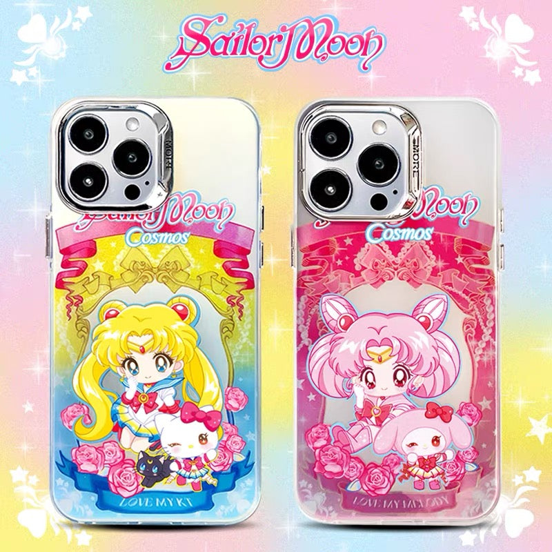 Japanese Cartoon Sanrio x Sailor Moon Laser Case | Hello Kitty My