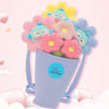 Sanrio x 7-11 Valentine Limited Edition | Hangyodon Pastel Flowers Bouquet Bag Gift Box - Valentine Wedding Gift
