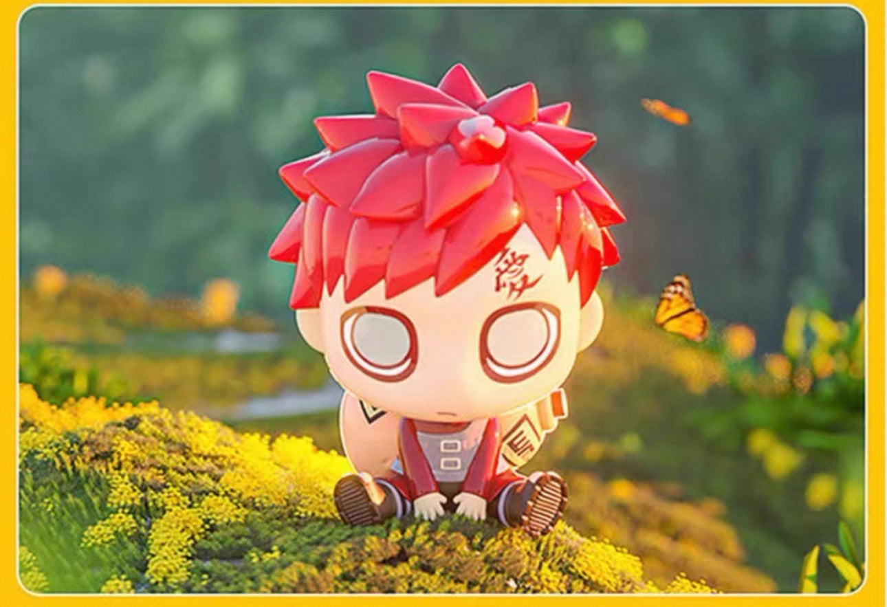 Miniso X Naruto Ninja Mini Sitting Part 1 Series Limited Edition | Naruto Shippuuden Naruto Sasuke Sakura Kakashi Gaara Lee -  Figure Keychain Collectable Toys Mystery Blind Box KawaiiGiftLand