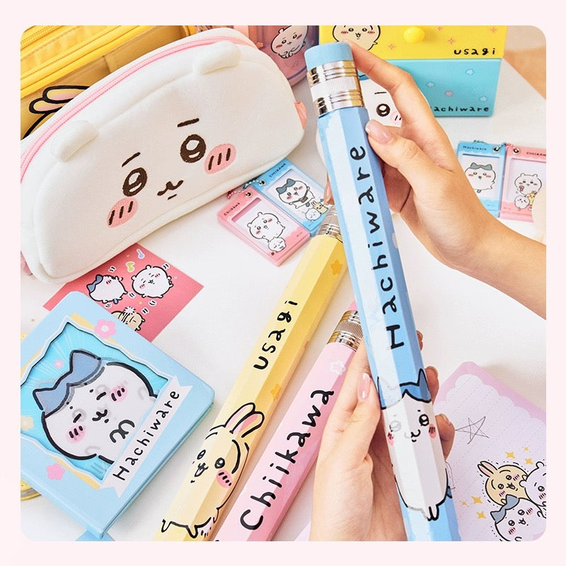 ChiiKawa X Miniso | ChiiKawa Hachiware Usagi Super Big HB Pencil - Kaw ...