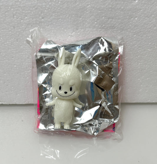 How2work The Little Monster Mini Figure Collection Series 2 | No.1 Labubu Toysoul White - Retired Rare Toy Collection Mystery Blind Box