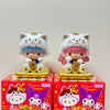Sanrio Characters Vinly Figure Lucky Box | Secret Gold Litte Twin Stars Meneki Lucky Cat - Kawaii Collectable Toys Mystery Blind Box