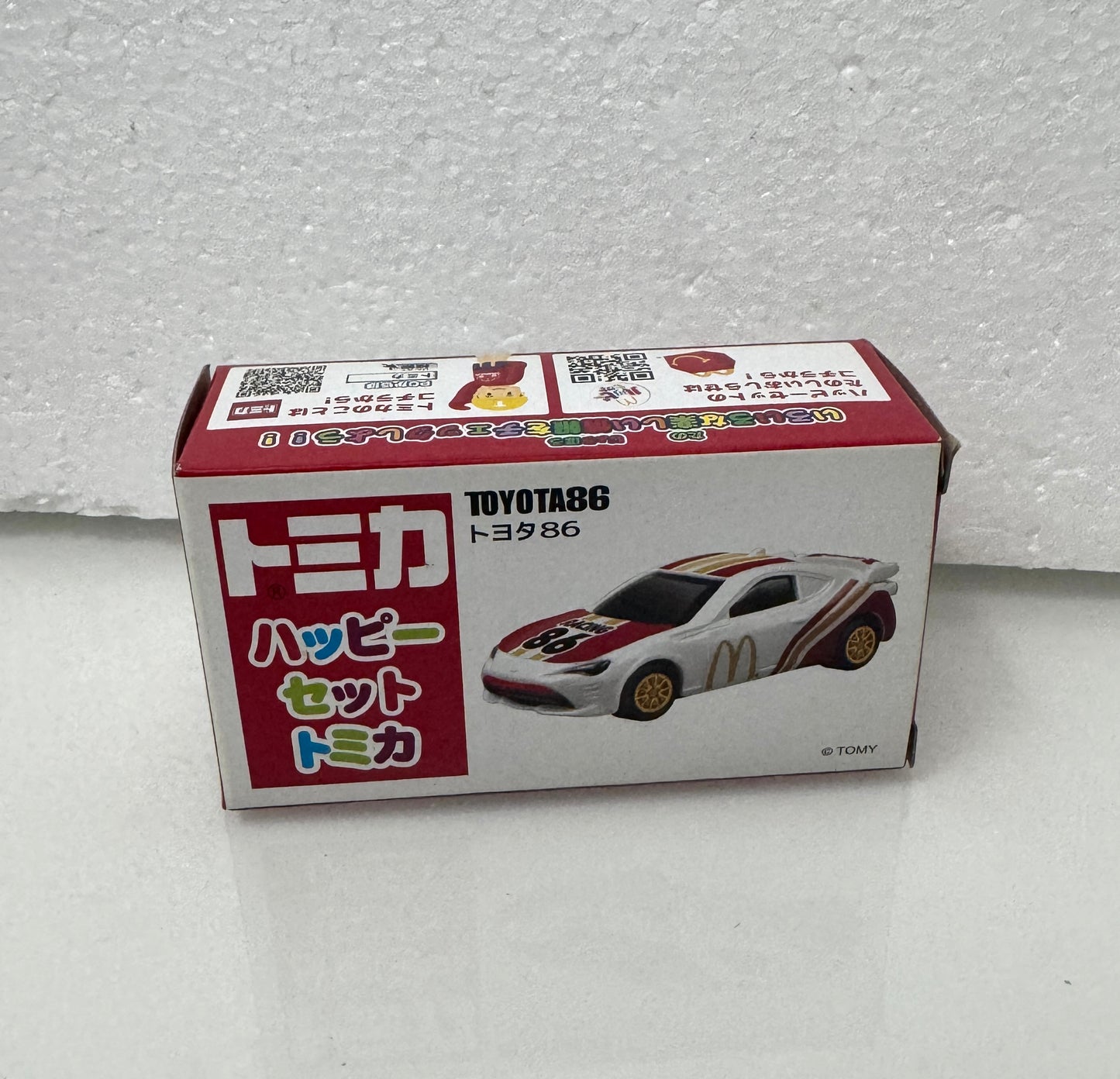 Takara Tomy Tomica Car | McDonald Car - 2017 Retried PVC FIGURE DOLL Toy Collection Mini Car