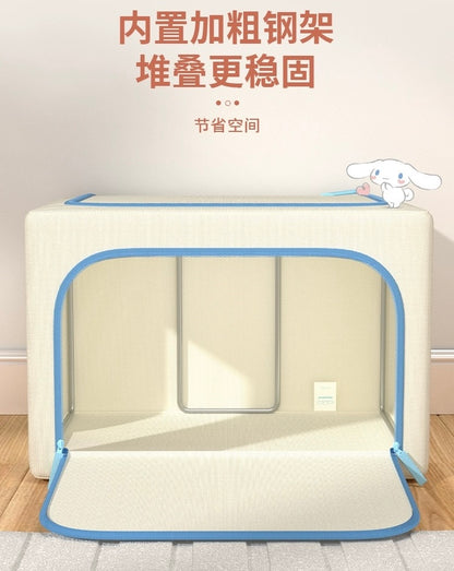 Japanese Cartoon Sanrio with Friends Giant Folable Storage Box | Hello Kitty My Melody Kuromi Cinnamoroll Pochacco -  Bedroom Girl Gift