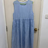 Japanese Fashion Cute Style Mori Series | Layer Blue with White Dots Vest Dress - Kawaii Fashion Items